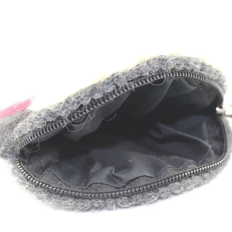 Needle Felted Bag - Round Sheep Coin Purse | Cute Handmade Money Pouch |  Lovely Gift For Kids - image 17