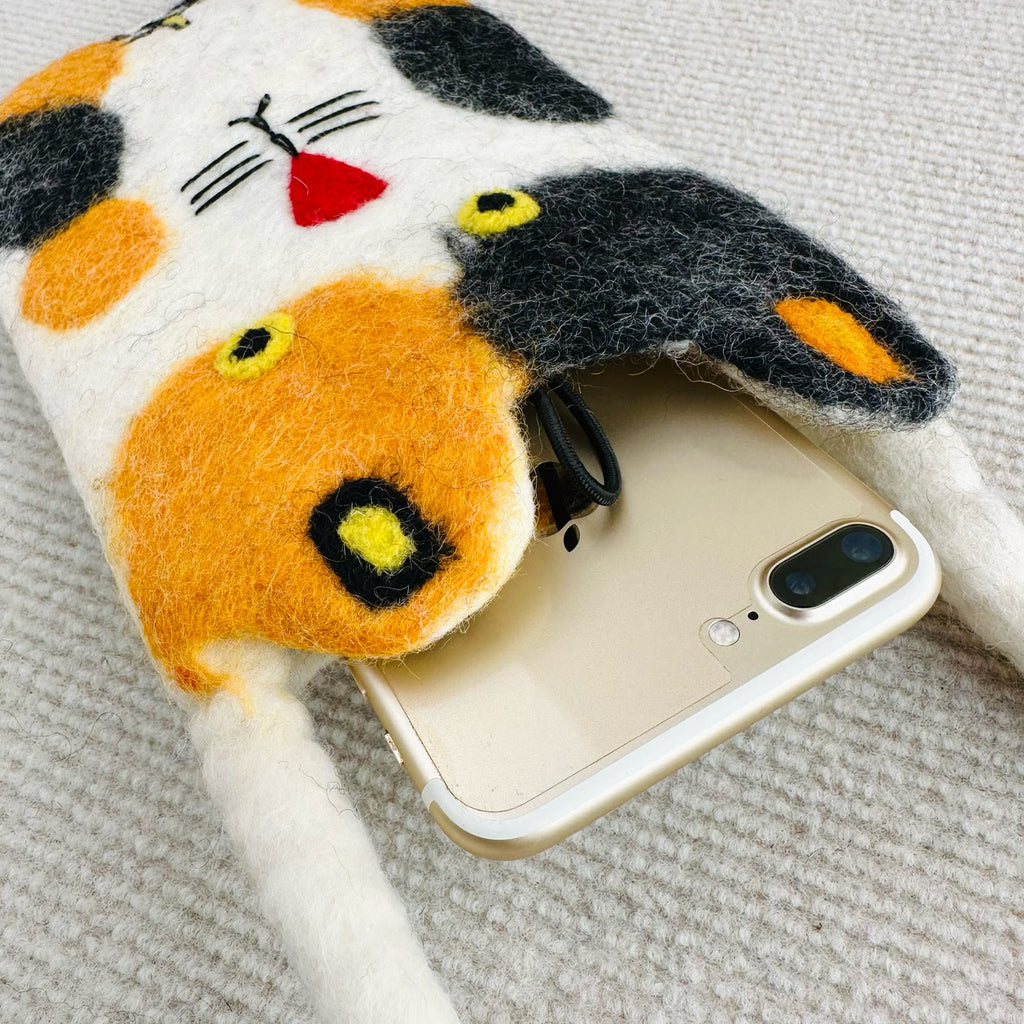 Needle Felted Bag - Lovely Animals Crossbody Bag  | Handmake Gifts For Women | Mini Pouch For  Kids - image 8