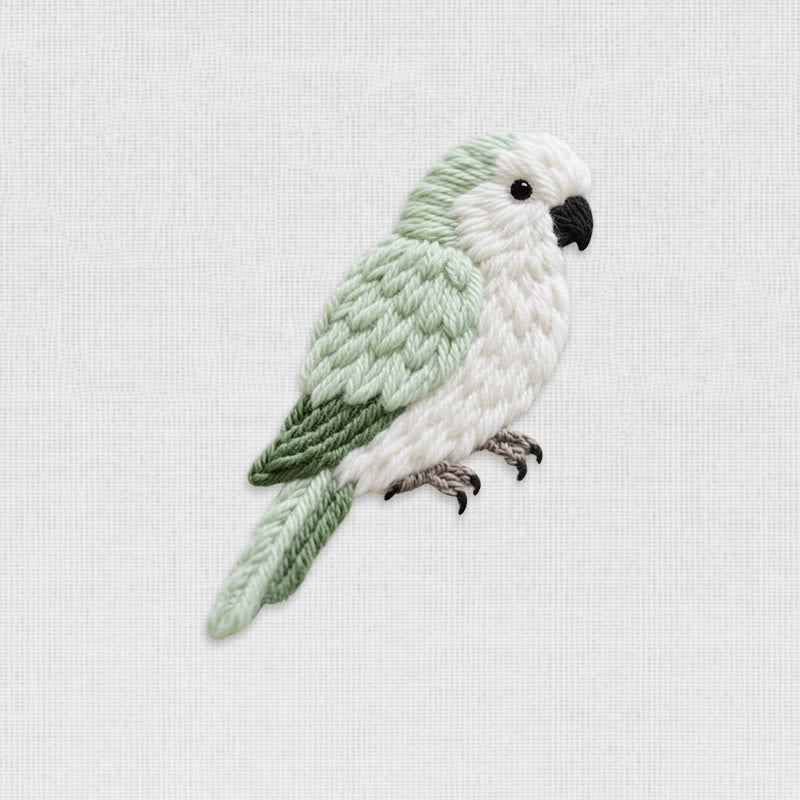Rubbyoo Embroidery Kit - Cute Parrot | Thoughtful Gift For Bird Lover  - image 9