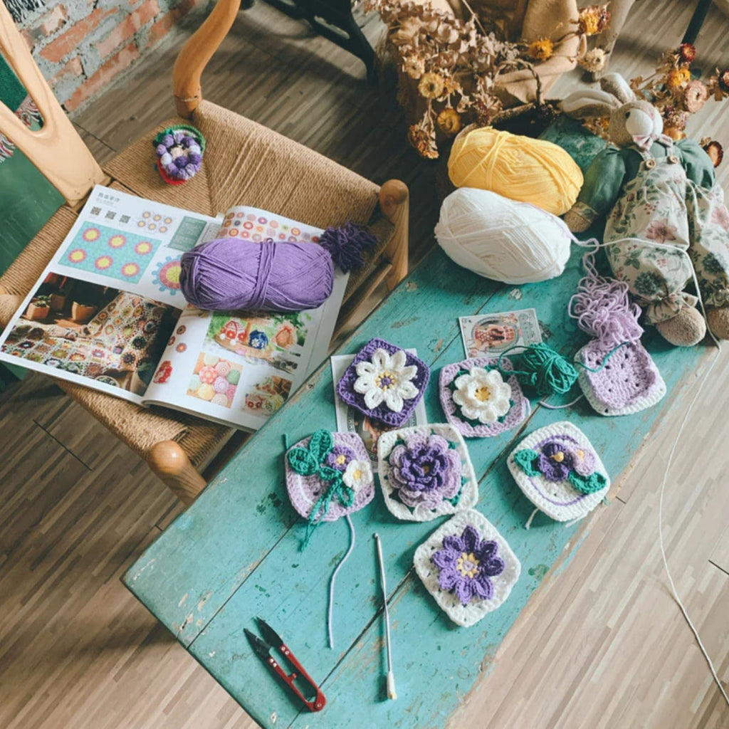 Handmade Crochet Bag  - Colorful Beach Bag | Large Capacity Bag | Handmake Craft Present  - image 6