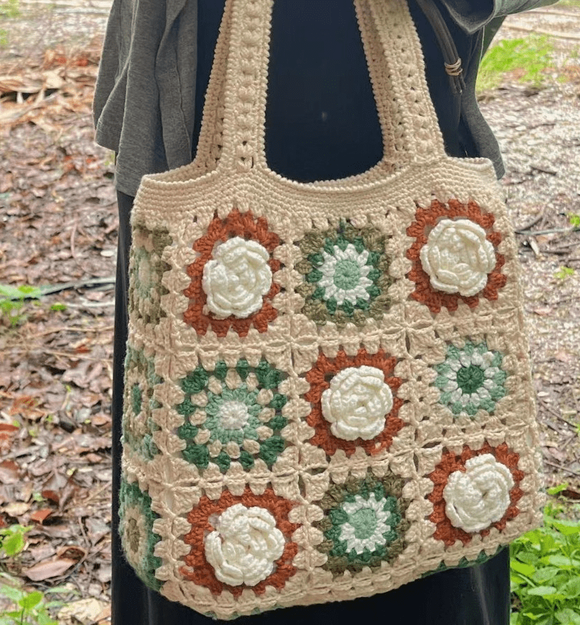 Handmade Crochet Bag - Elegant Shoulder Bag |  Handcrafted  Versatile  Bag | Perfect For All Occasions  - image 4
