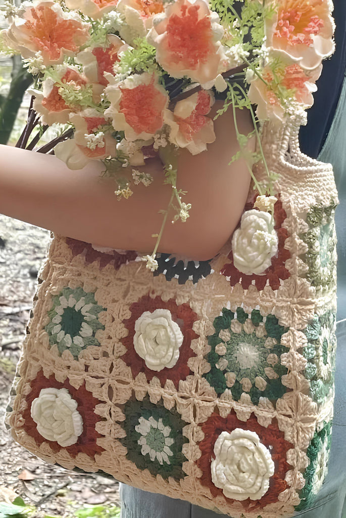 Handmade Crochet Bag - Elegant Shoulder Bag |  Handcrafted  Versatile  Bag | Perfect For All Occasions  - image 2