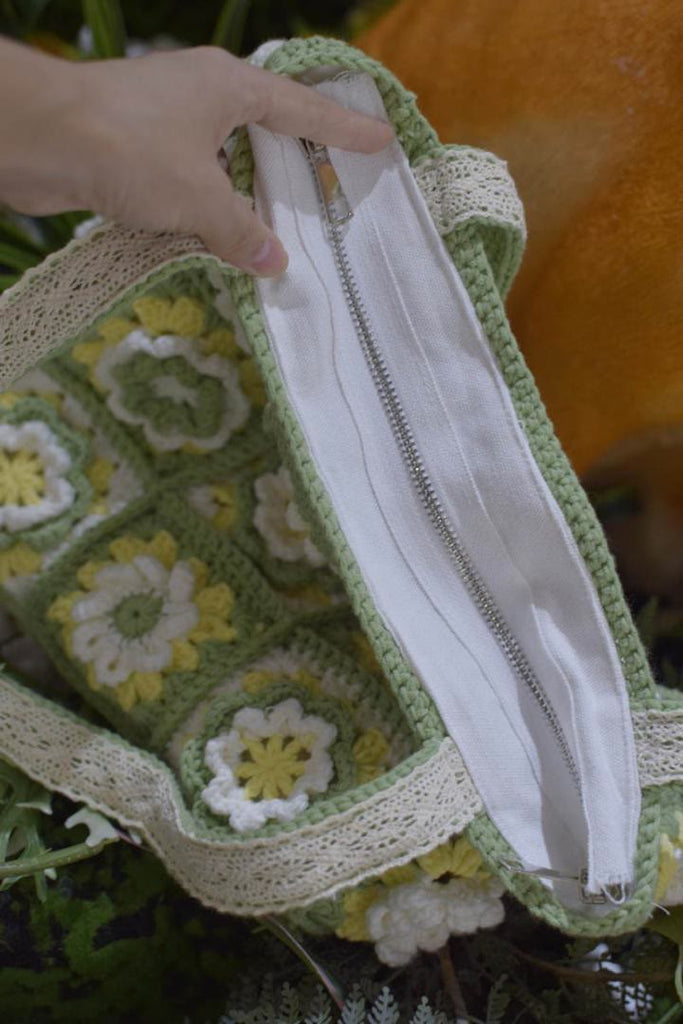 Handmade Crochet Bag  - Colorful Beach Bag | Large Capacity Bag | Handmake Craft Present  - image 9