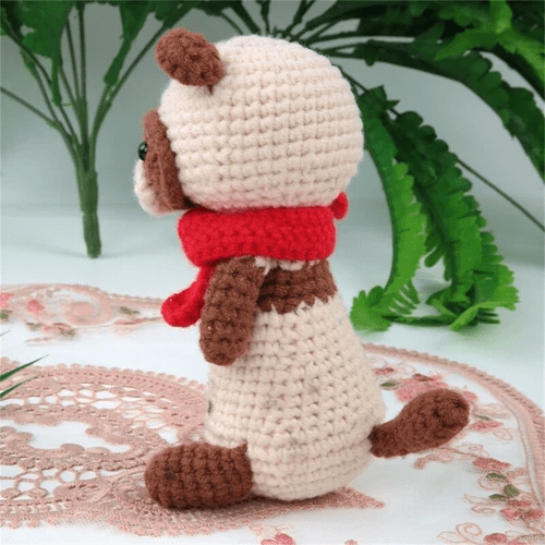  Handmade Snow Leopard Crochet Kit - Diy Animal Craft  | Cute Children Toys Gifts - image 2