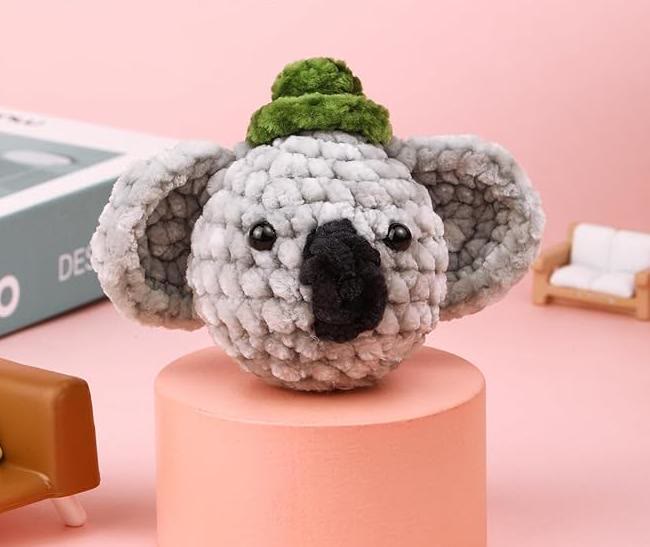  Handmade Koala Crochet Kit - Diy Creative Knitting Craft |  Unique Birthday Gift  - image 0
