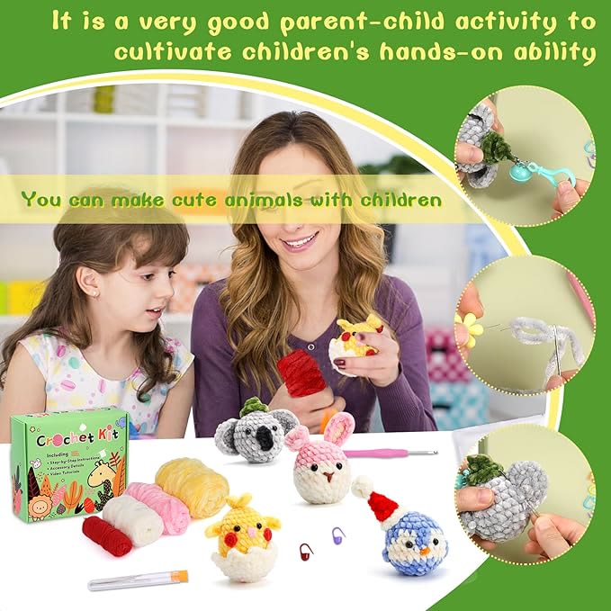  Handmade Koala Crochet Kit - Diy Creative Knitting Craft |  Unique Birthday Gift  - image 4