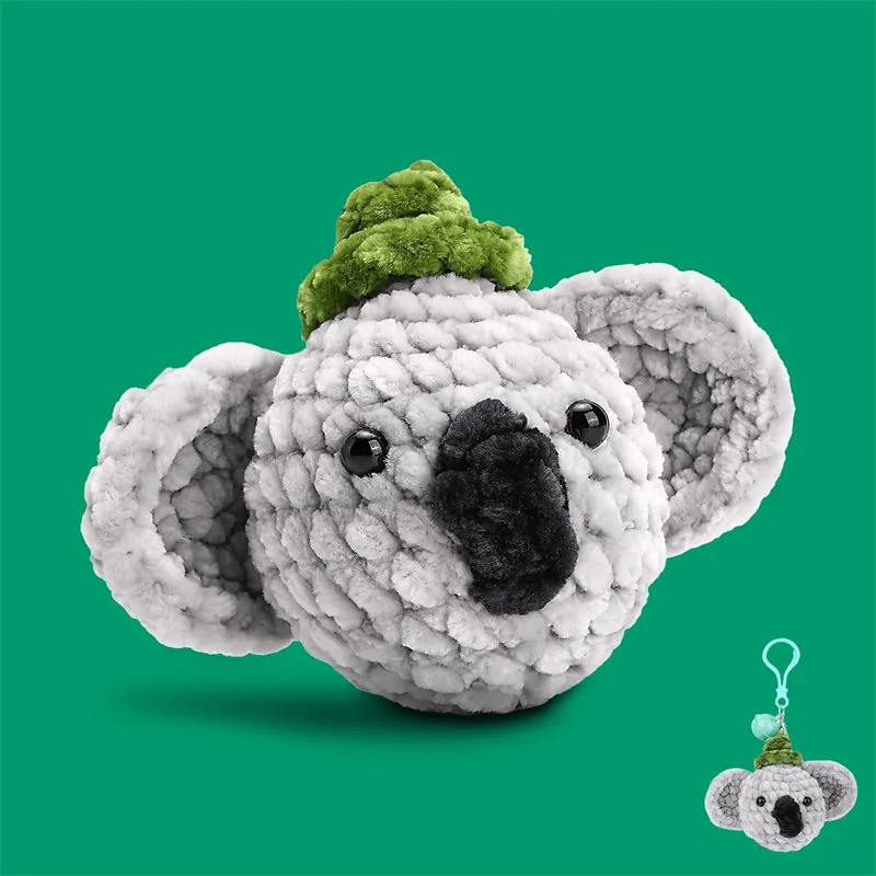  Handmade Koala Crochet Kit - Diy Creative Knitting Craft |  Unique Birthday Gift  - image 1