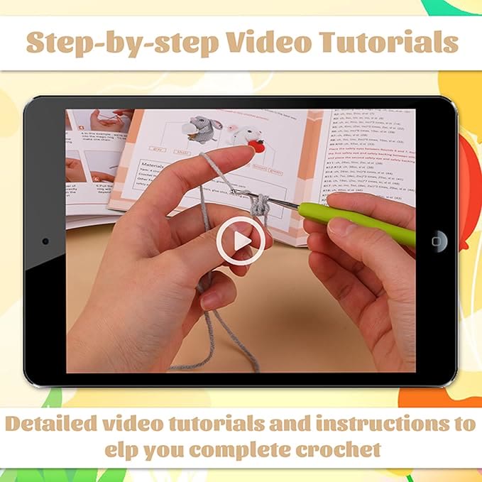  Handmade Mouse Crochet Kit -  Cute Mice Crochet Starter Craft | Couple Unique Anniversary Gifts - image 3