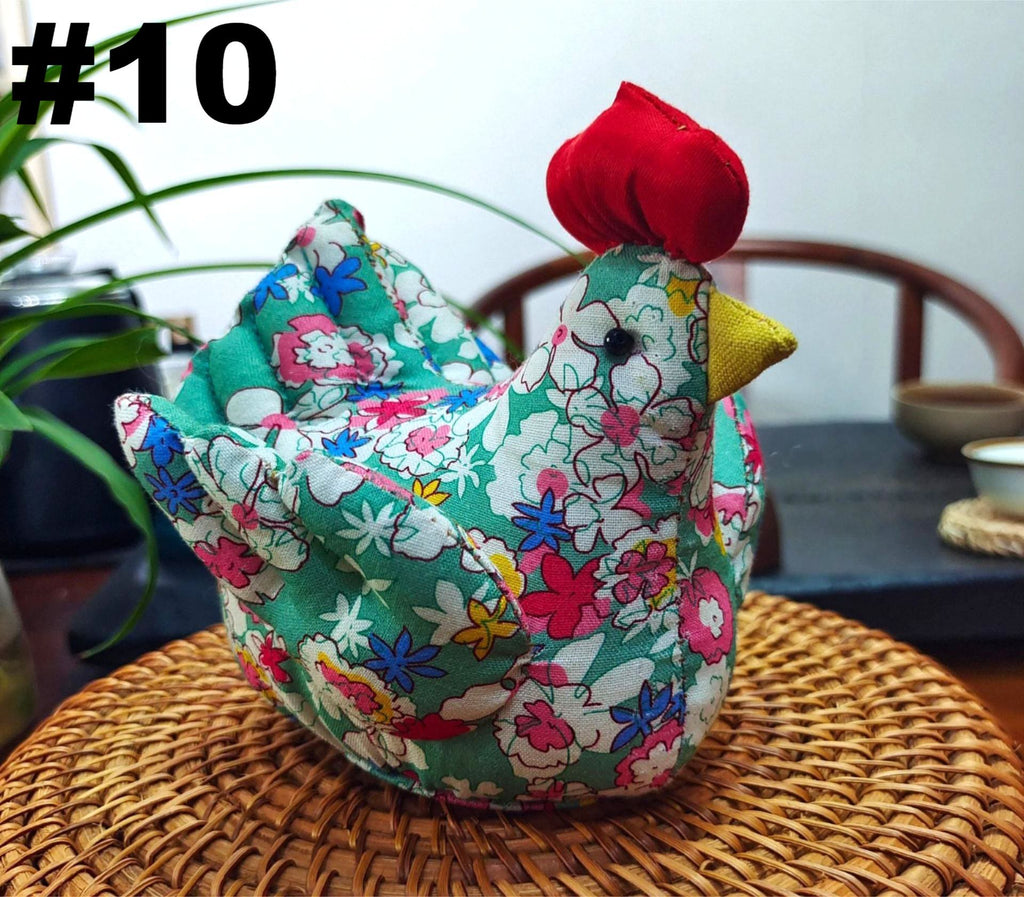 Embroidery Patchwork Rooster Kit | Unique Handmake Decor | Animal Lovers Gifts  - #10 - image 10