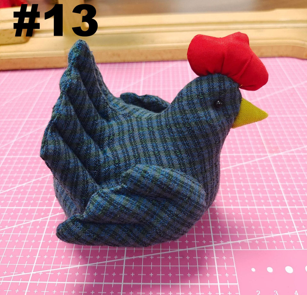 Embroidery Patchwork Rooster Kit | Unique Handmake Decor | Animal Lovers Gifts  - #13 - image 13