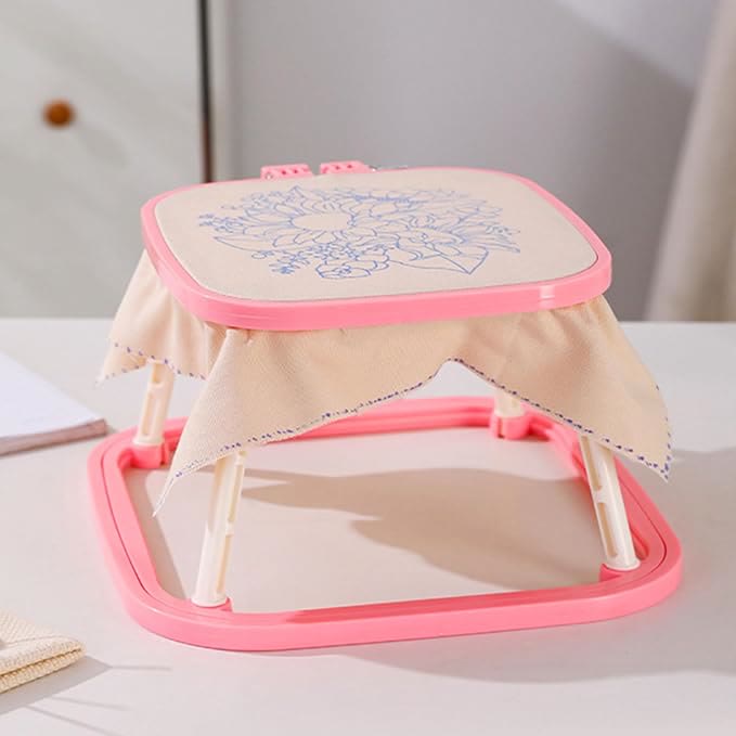 Embroiderey Frame Holder | Adjustable Double Layer Stand Hoop | Desktop Handmade Craft Frames - image 1