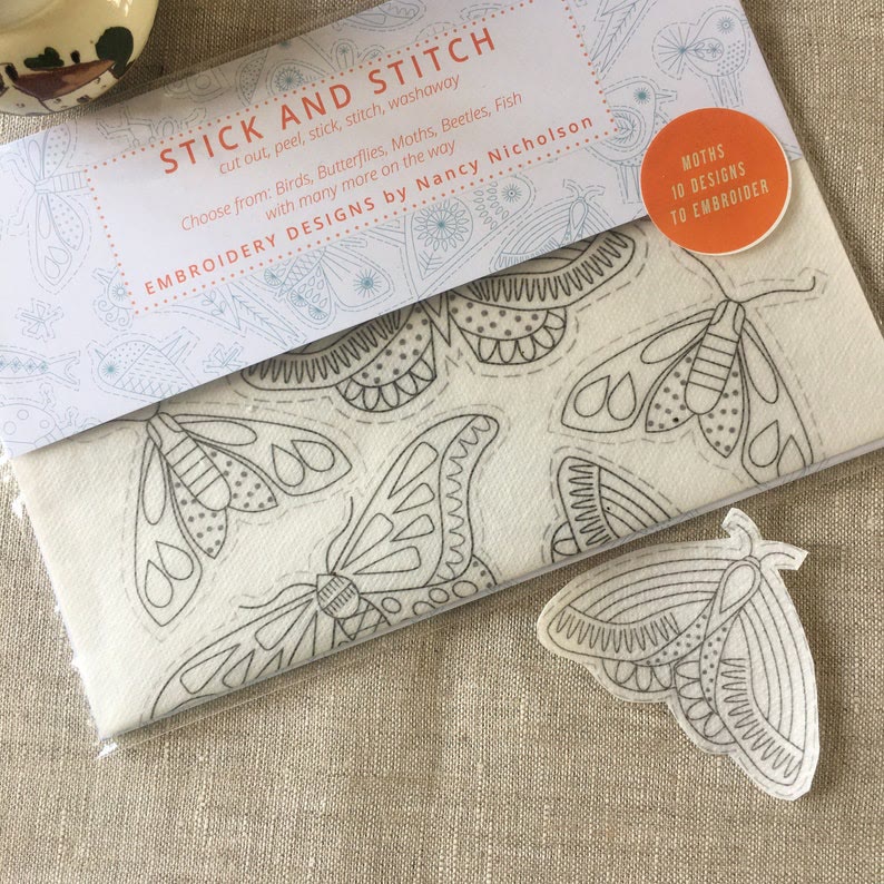  Flowers And Animal  Patterns | Stick And Stitch Embroidery | Embroidery For Clothes  - Moths - image 5