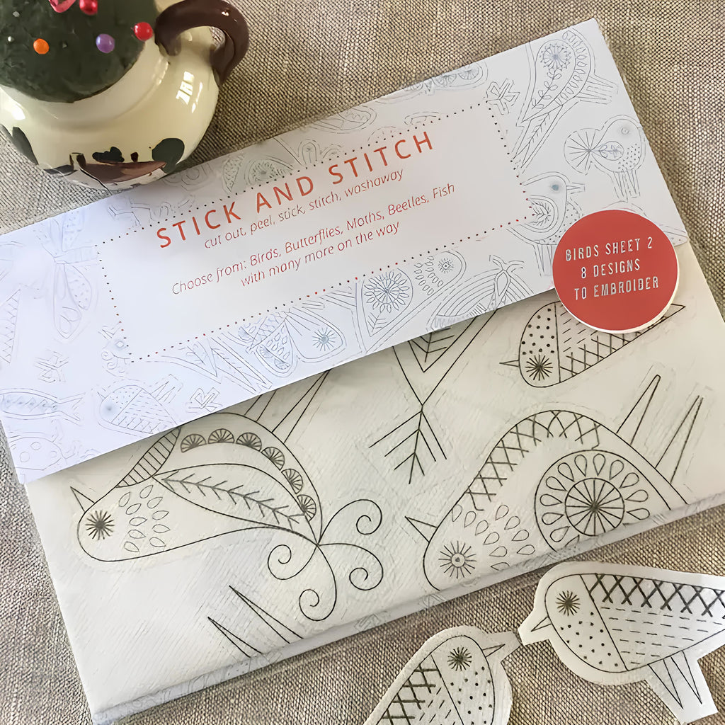  Flowers And Animal  Patterns | Stick And Stitch Embroidery | Embroidery For Clothes  - Birds sheet 2 - image 0