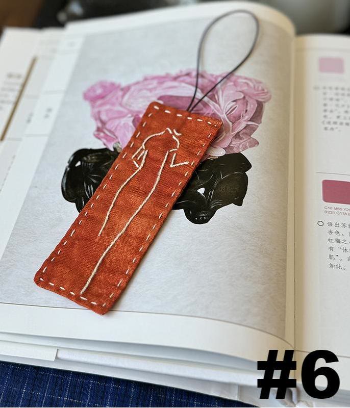 Embroidery Rectangle Bookmark Kit | Diy Gifts For Mother Day | Unique Flower  Carft - #6 - image 6