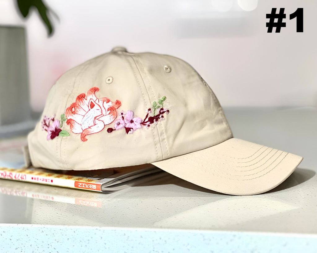 Embroidery Baseball Cap Kit | Handmake Fashion Accessories | Nice Personalized Gift - #1 - image 3