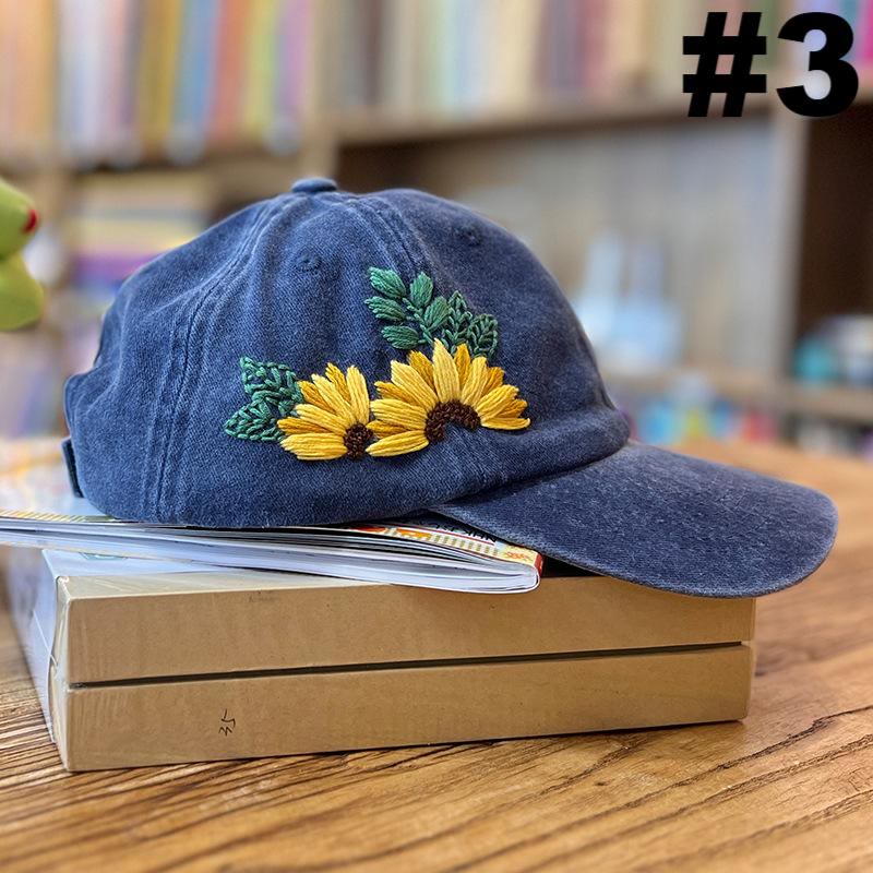 Embroidery Baseball Cap Kit | Handmake Fashion Accessories | Nice Personalized Gift - #3 - image 5