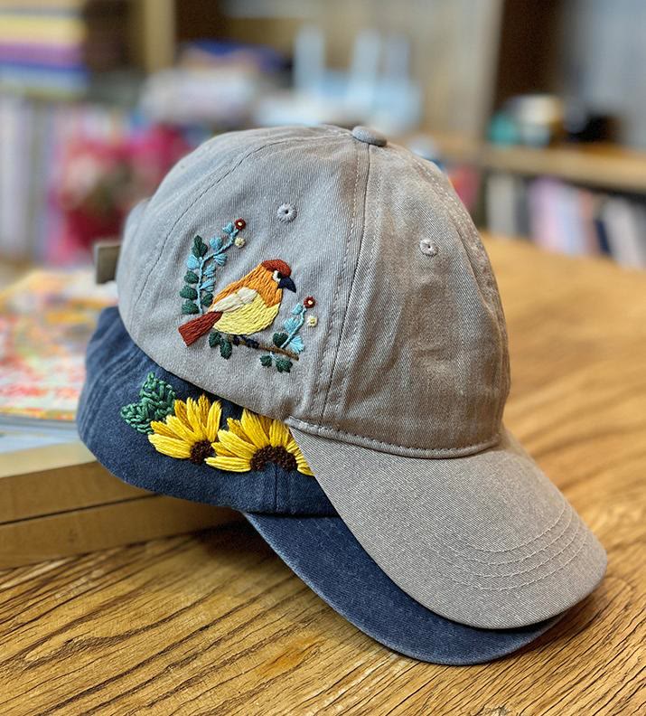 Embroidery Baseball Cap Kit | Handmake Fashion Accessories | Nice Personalized Gift - image 1