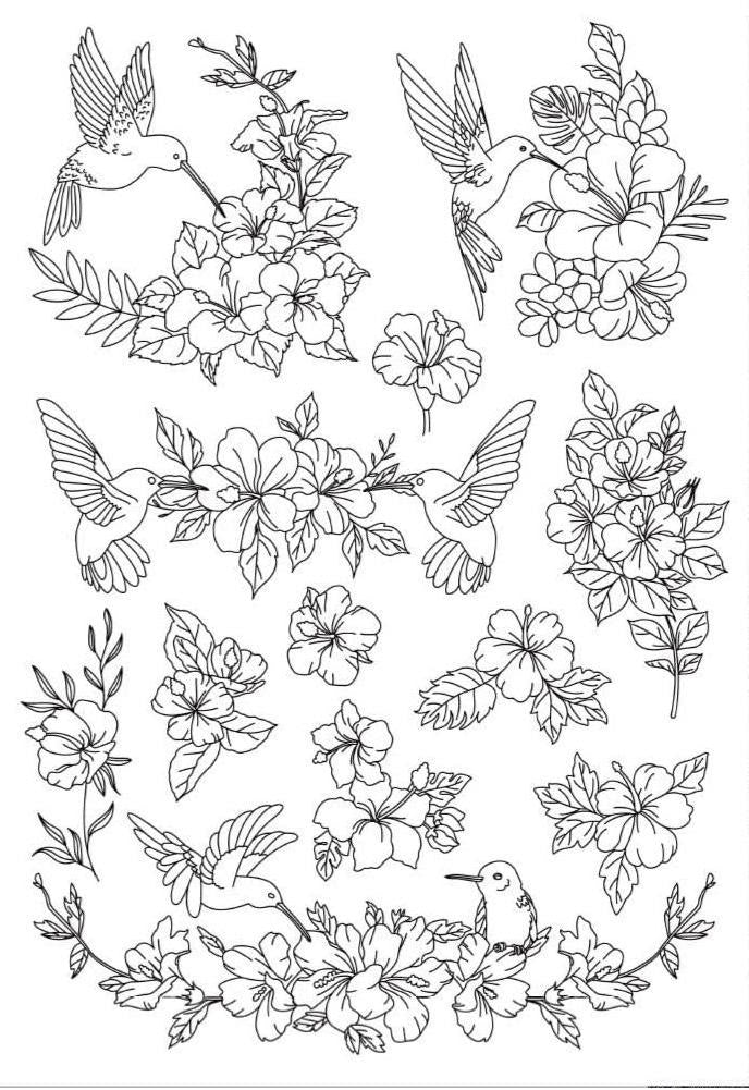  Floral Series Stick And Stitch Embroidery Patterns | Embroidery For Clothes  - image 9