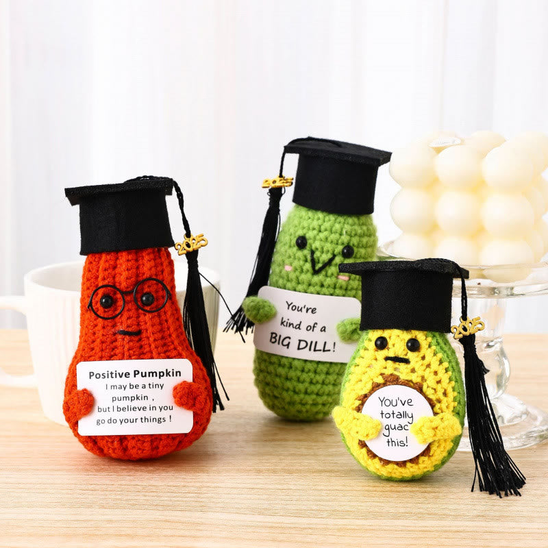 Handmade  Graduation Crochet - Creative Inspirational Potato Crochet  | Graduation Gift For Friends - image 3