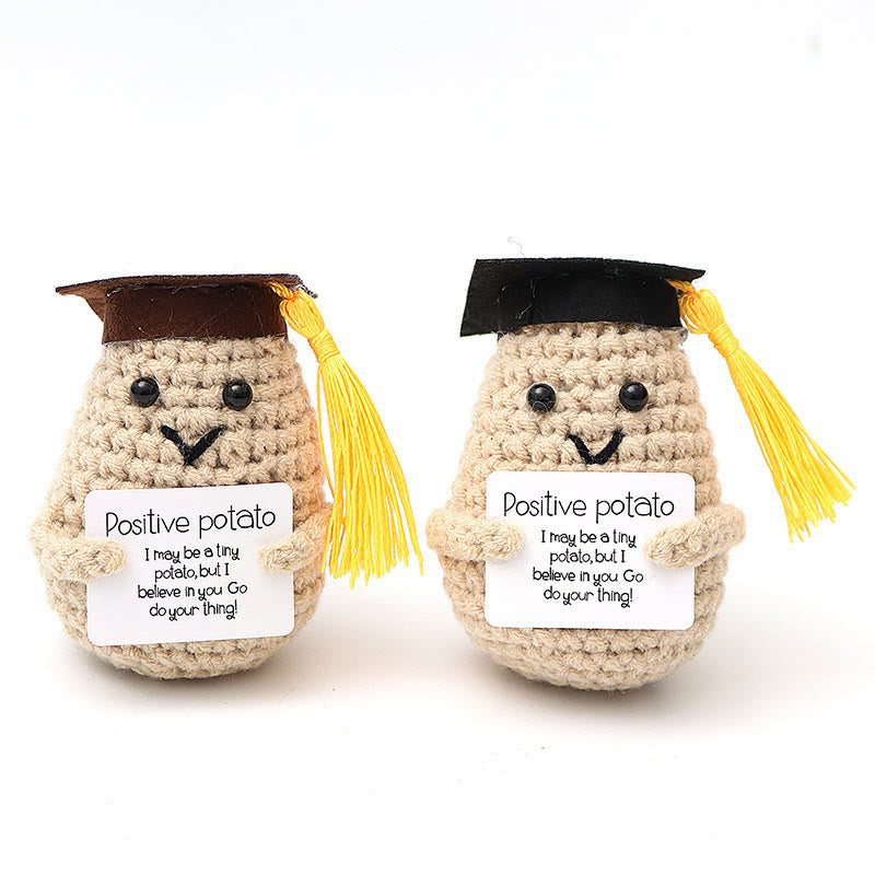Handmade  Graduation Crochet - Creative Inspirational Potato Crochet  | Graduation Gift For Friends - image 13