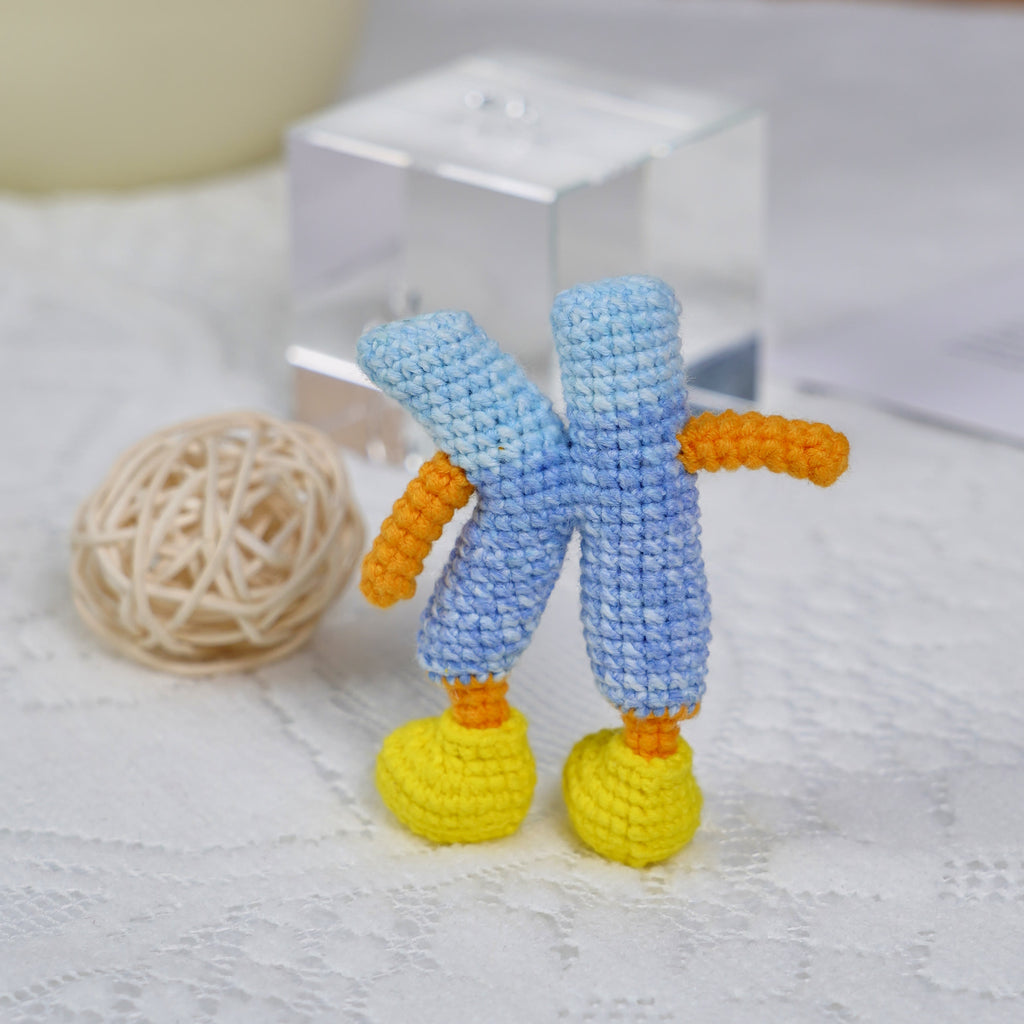 26 Alphabet Crochet Toy -  Diy Crochet Key Chain | Bag Fashion Accessories - image 4