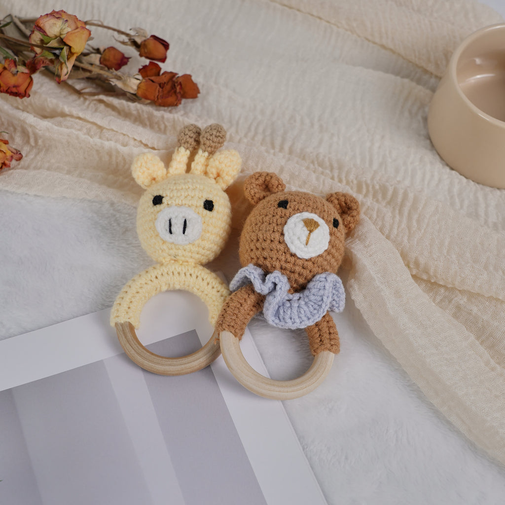 Handmade Baby Bell Crochet - Speciall Baby Animal Toys | Diy Creative Gifts - image 4