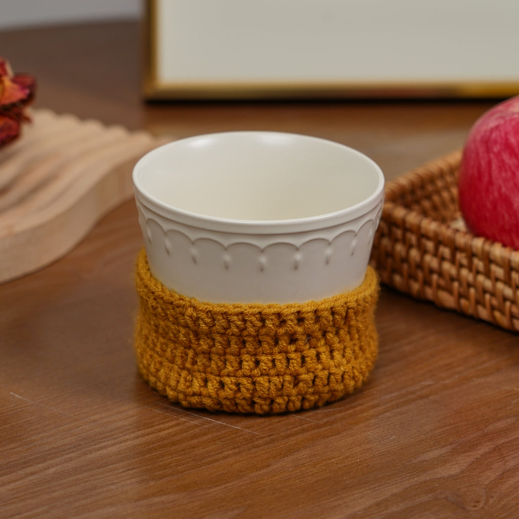 Handmade Flower Woven Coasters Crochet - Creative Crochet Crafts | Perfect Gifts For Mother  - image 9