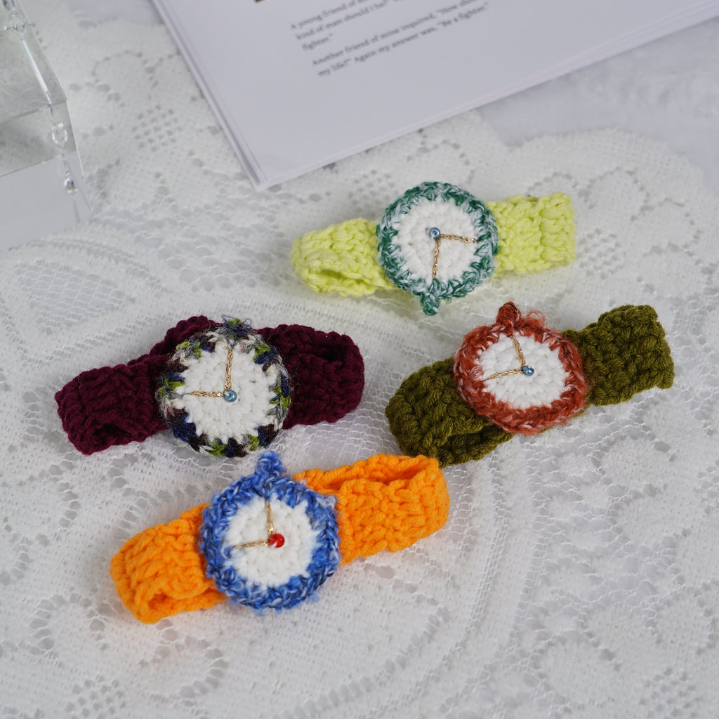 Handmade Crocheted Watches -  Cute Crocheted Craft   | Fashion Accessories | Anniversary Gifts for Couples - image 11