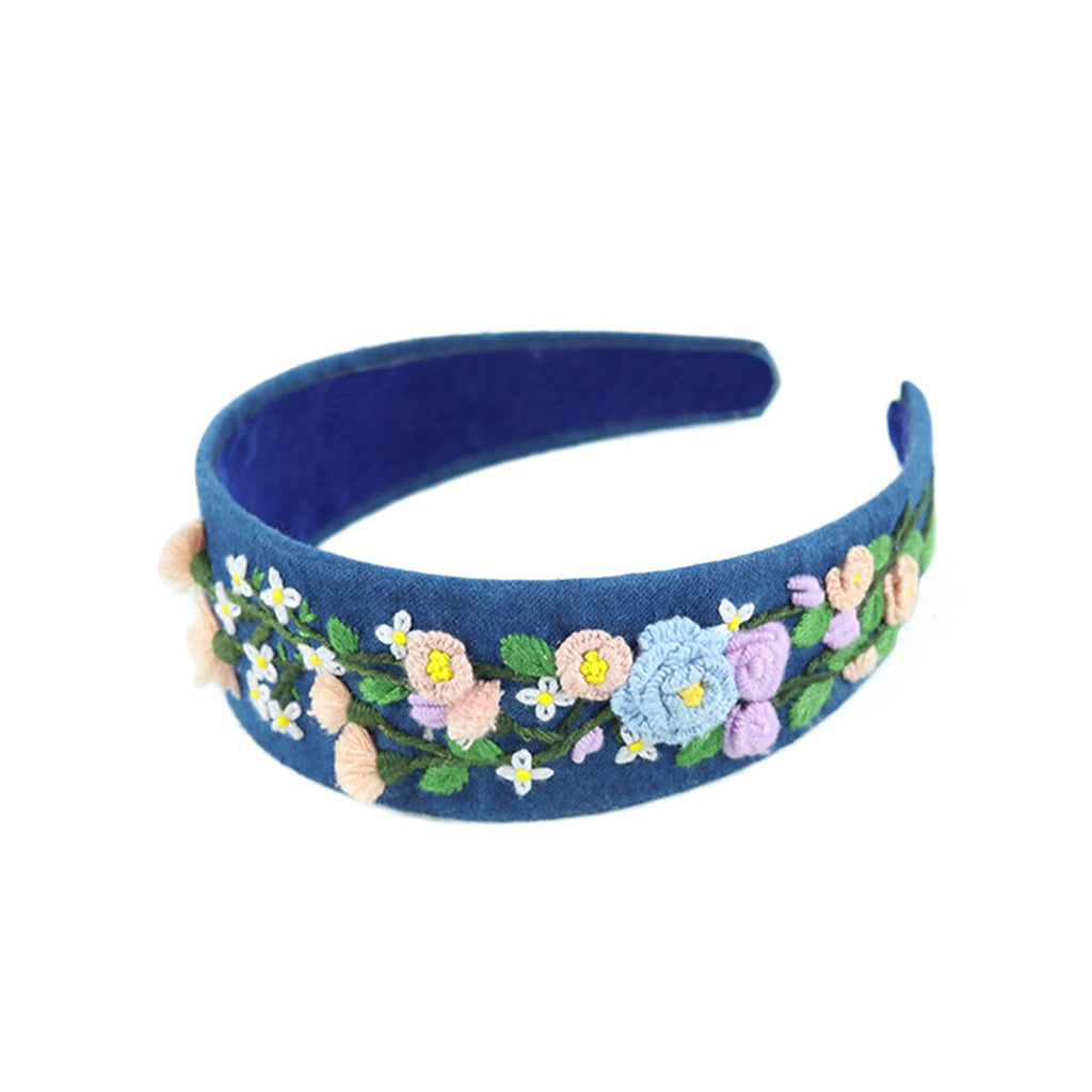 Embroidery Headband - Flower Hair Accessories | Aesthetic Gift For Bridesmaid  - image 12