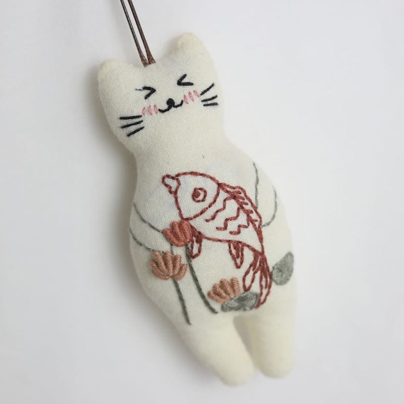 Embroidered Animal Dolls - Stylish Handmake Pendant | Cute Key Chain - image 10