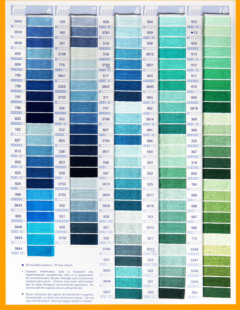 Embroidery Thread - Colorful Sewing Thread | 50 Colors And 100 Colors Skein Pack | For Handmake Enthusiast - image 4