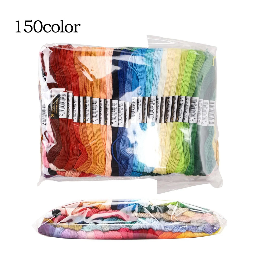 Embroidery Thread Sets - Multi-color Diy Thread | Hand Sewing Accessories  - 8m - 150 Colors - image 2