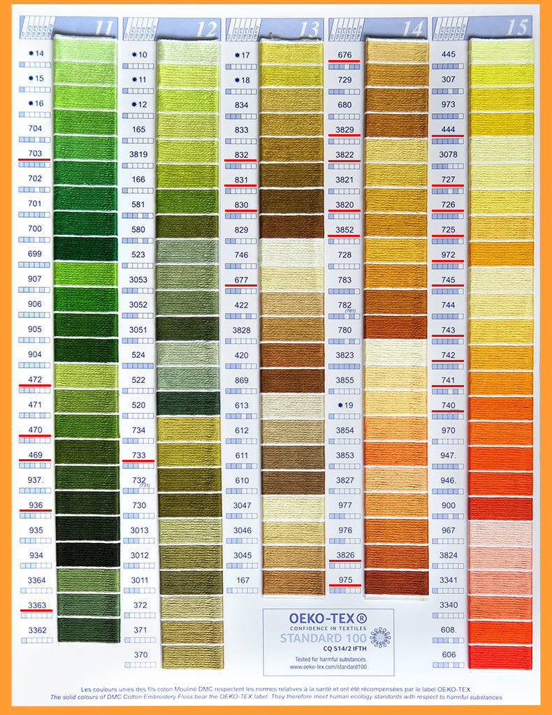 Embroidery Thread Sets - 4m And  8m Thread Kit With Floss Bobbins |  Various Colors Cotton Thread  - image 6