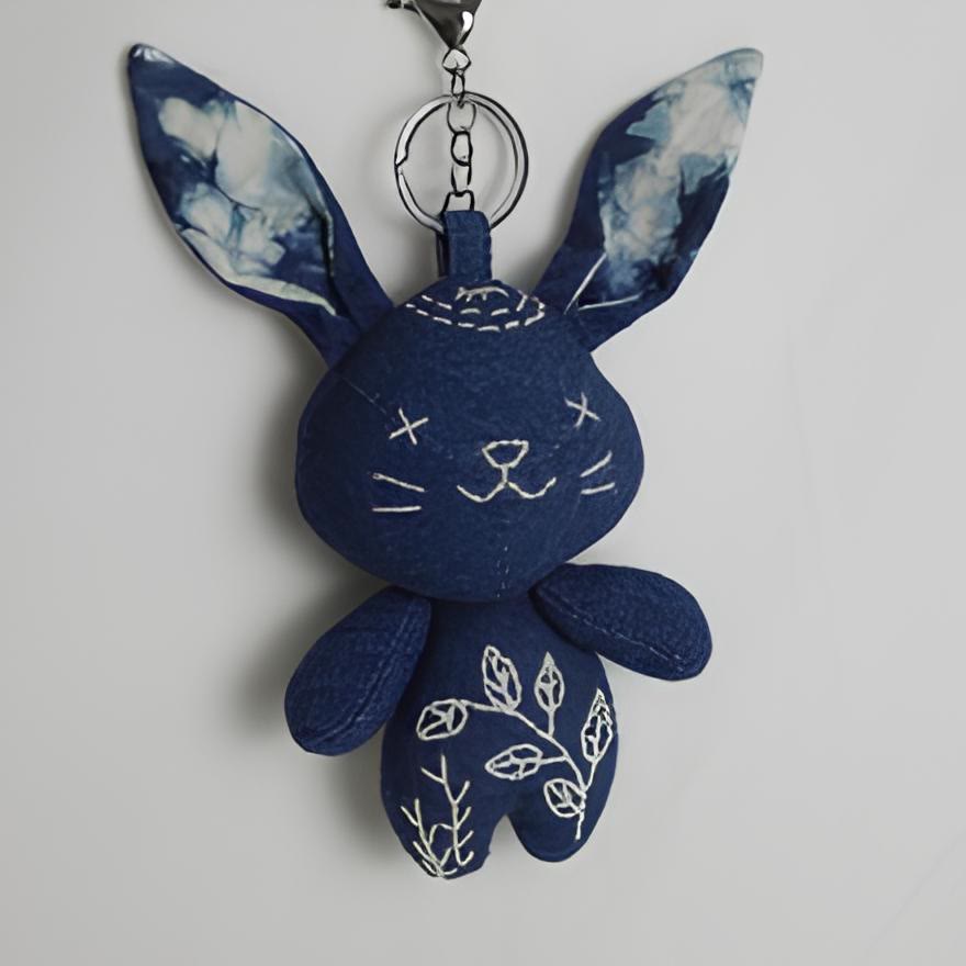 Embroidered Animal Dolls -  Adorable Animal Keyring | Handmake Crafts Collections - B - image 2