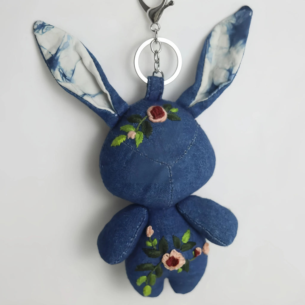 Embroidered Animal Dolls -  Adorable Animal Keyring | Handmake Crafts Collections - C - image 1