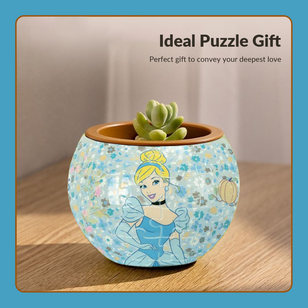 Cinderella - 3d Jigsaw Puzzle Planter - image 4