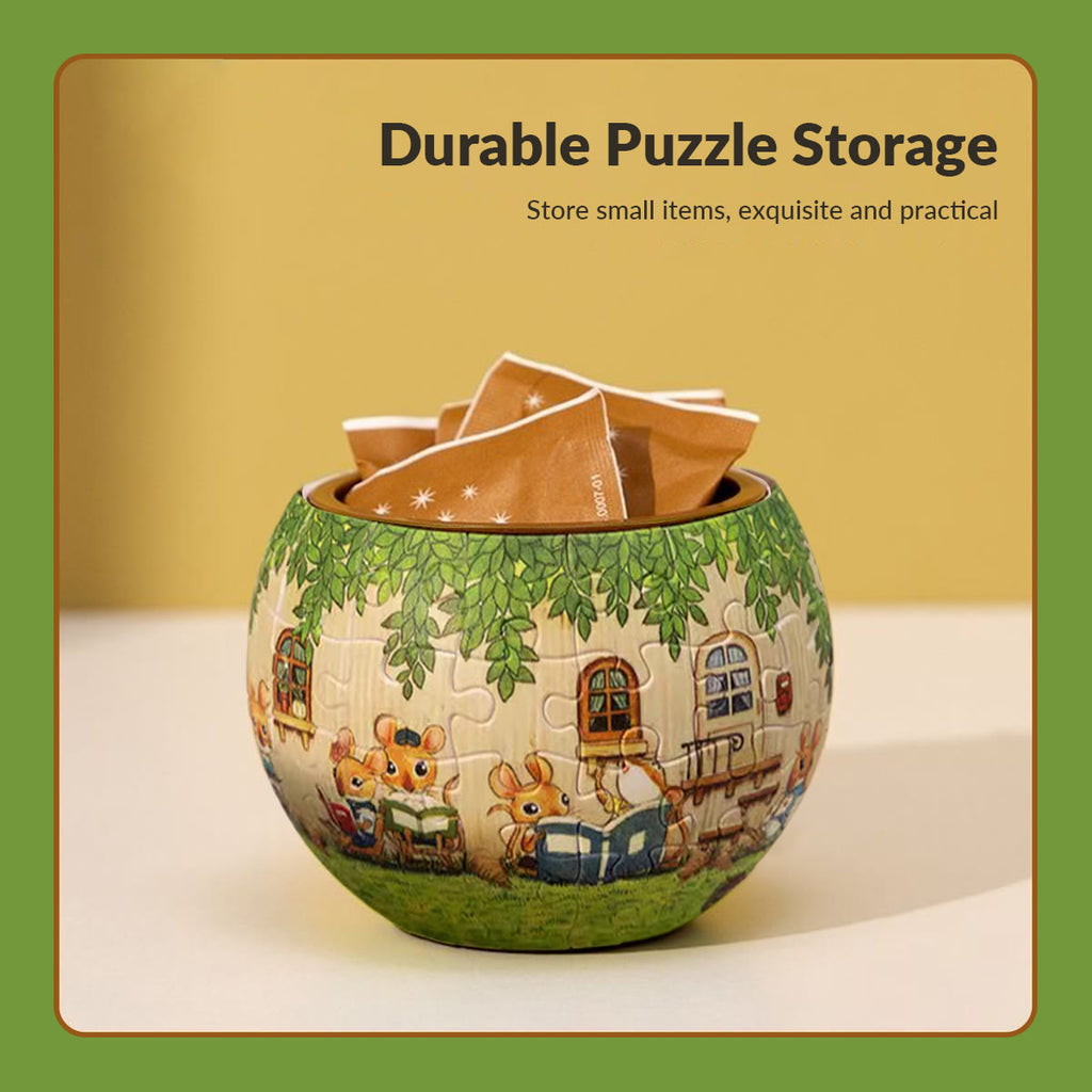 Cute Mouses- 3d Jigsaw Puzzle Planter - image 3