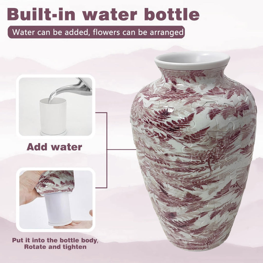  Maple Leaf  - 3d Jigsaw Puzzle Vase - image 1