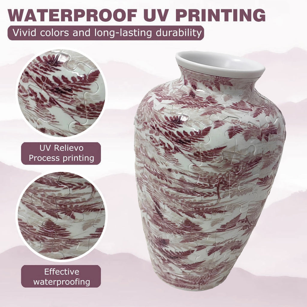  Maple Leaf  - 3d Jigsaw Puzzle Vase - image 3