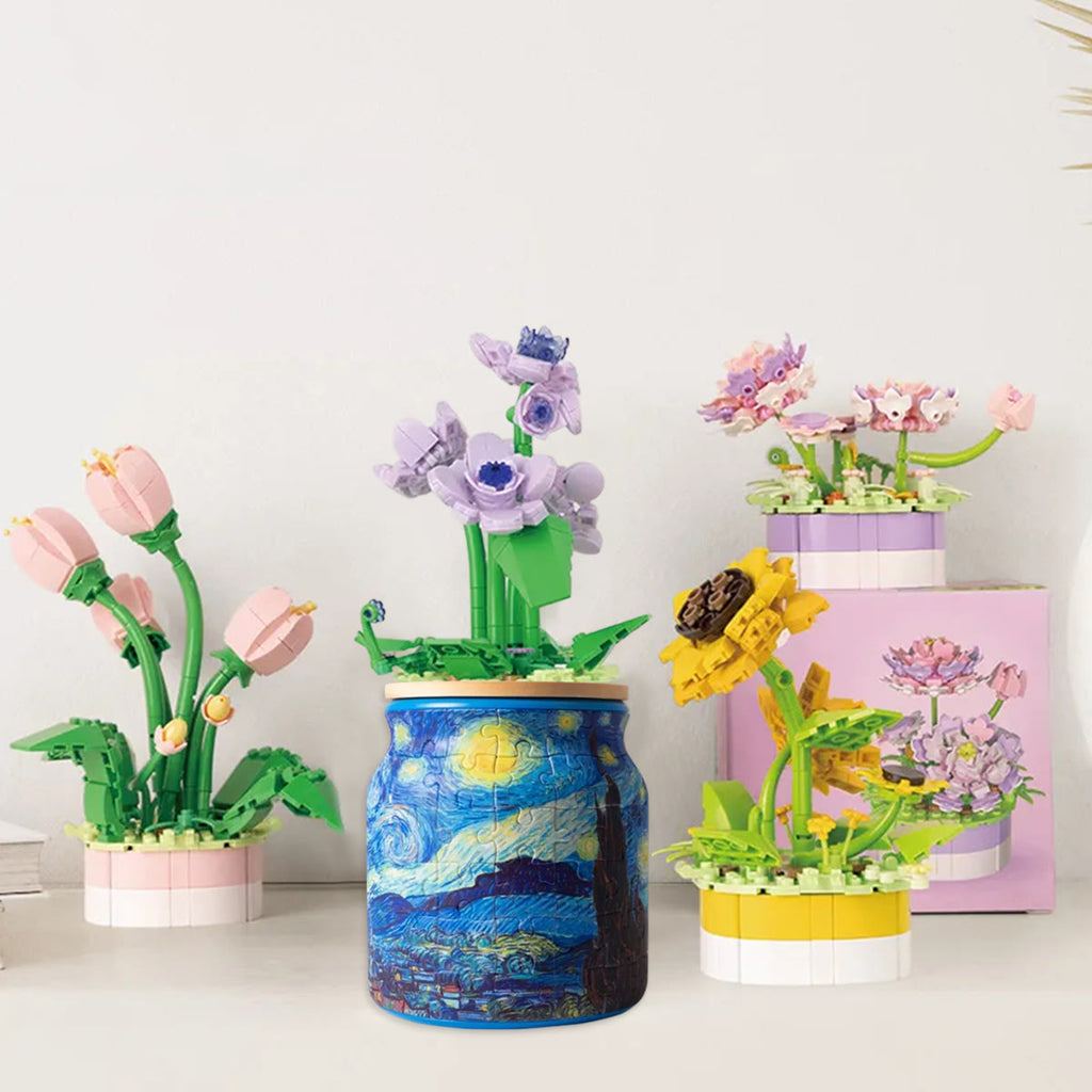 Starry Sky - 3d Jigsaw Puzzle Planter - image 7