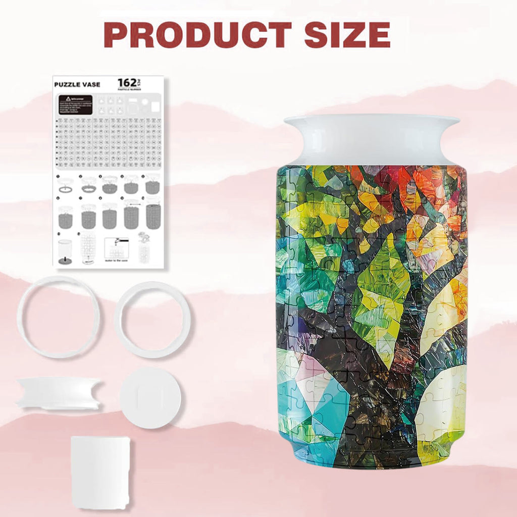  Life Tree - 3d Jigsaw Puzzle Vase - image 1