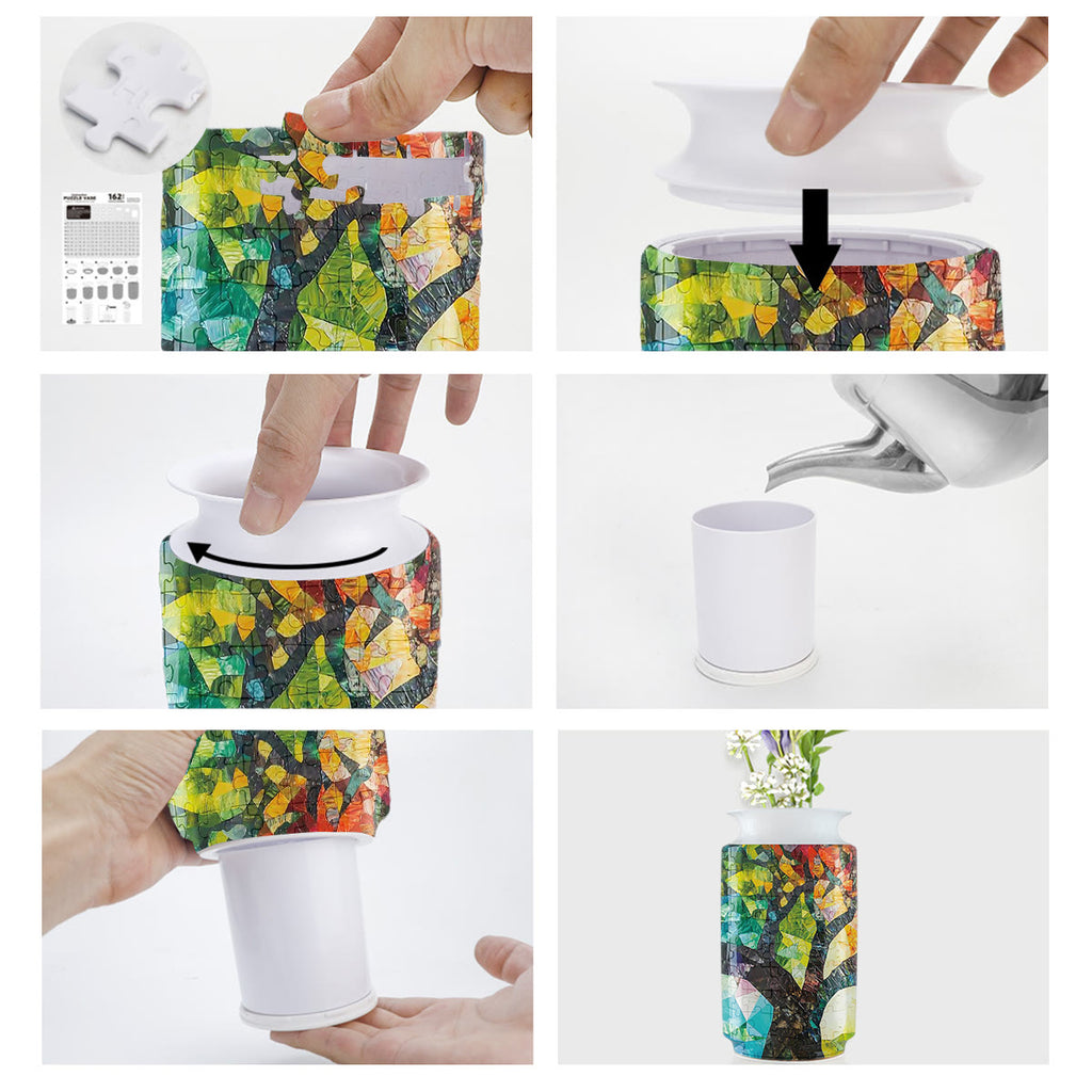  Life Tree - 3d Jigsaw Puzzle Vase - image 4