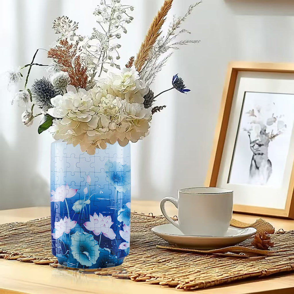 Lotus Pond - 3d Jigsaw Puzzle Vase - image 6