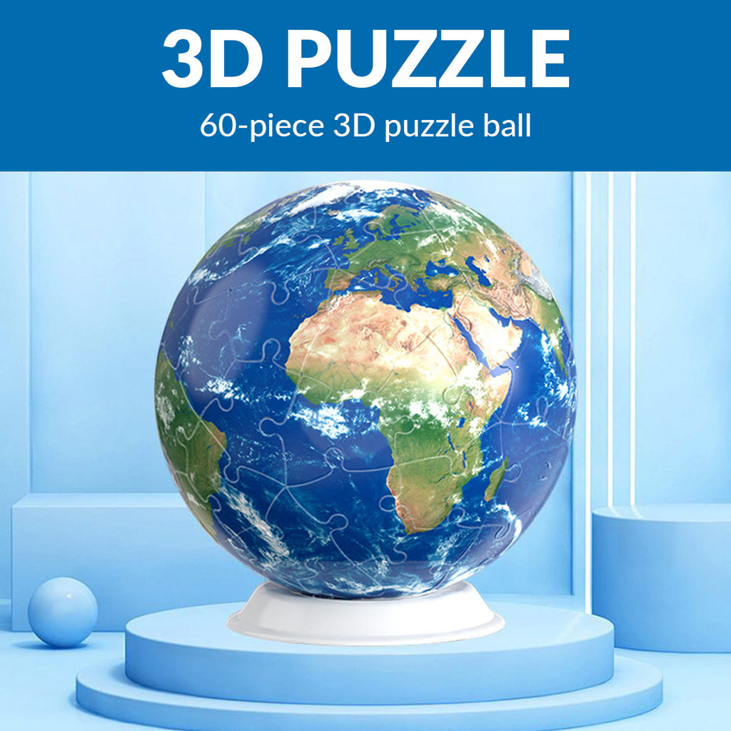 Earth - 3d Jigsaw Puzzle  - image 1