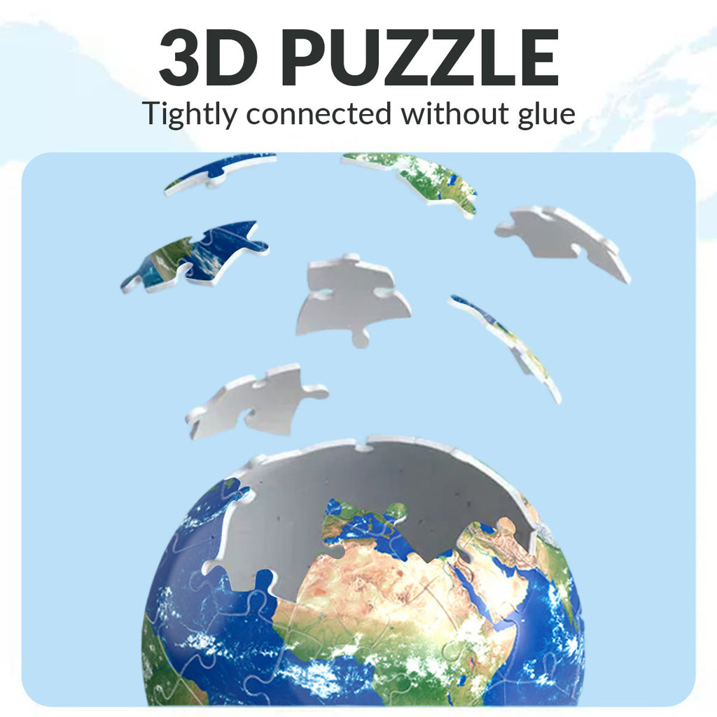 Earth - 3d Jigsaw Puzzle  - image 3