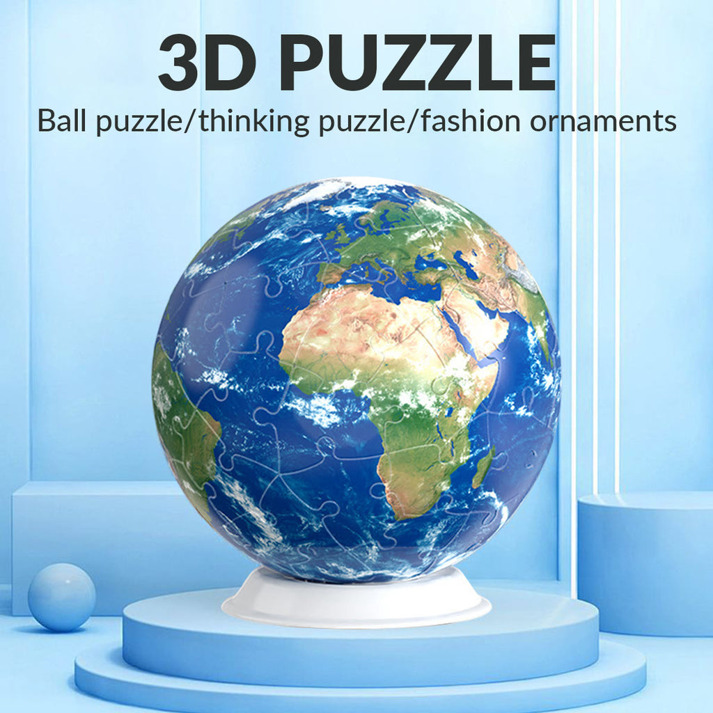 Earth - 3d Jigsaw Puzzle  - image 2