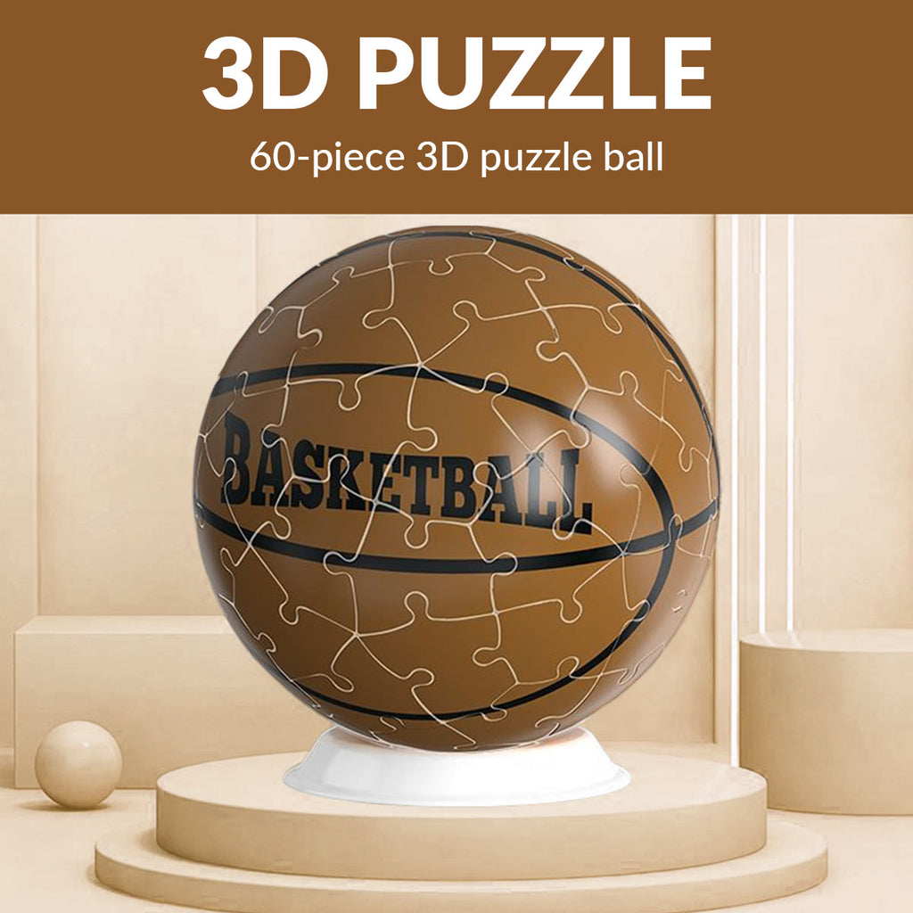 Basketball  - 3d Jigsaw Puzzle  - image 1