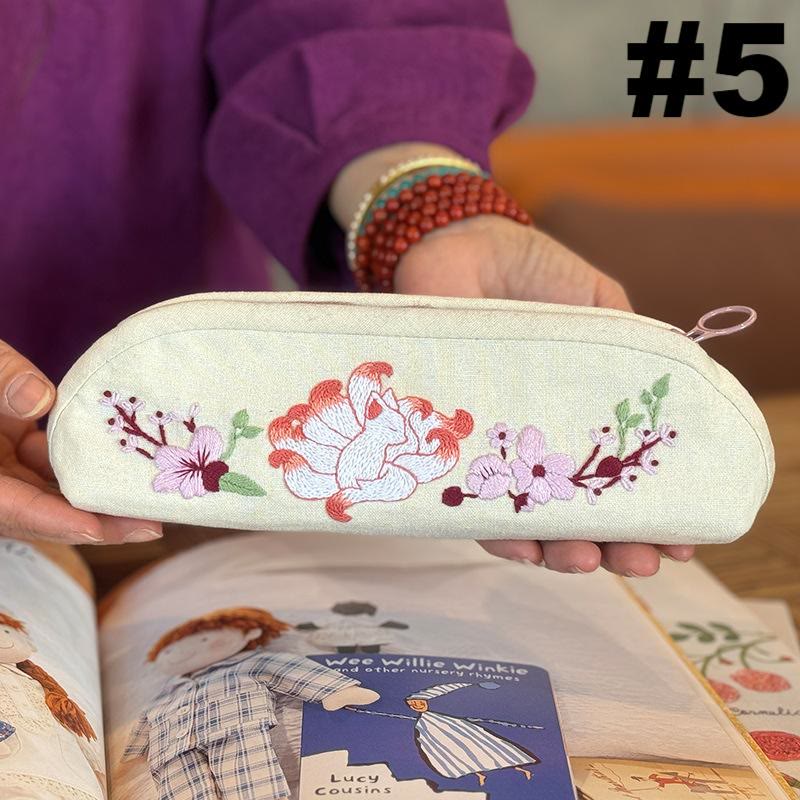 Embroidery Pencil Case Kits | Handmade Storage Box |  Children's Pencil Pouch - #5 - image 7