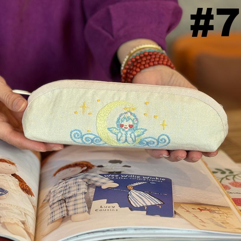 Embroidery Pencil Case Kits | Handmade Storage Box |  Children's Pencil Pouch - #7 - image 9