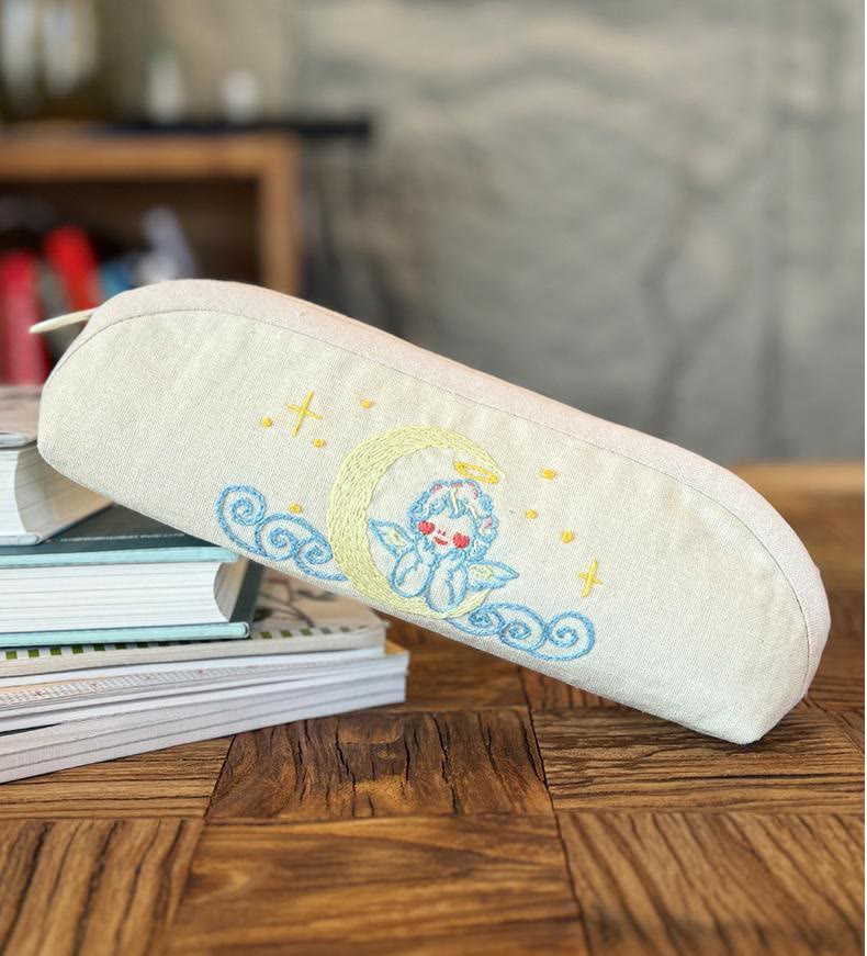 Embroidery Pencil Case Kits | Handmade Storage Box |  Children's Pencil Pouch - image 15